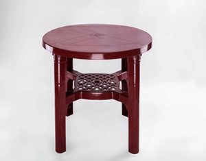 Round With Shelf