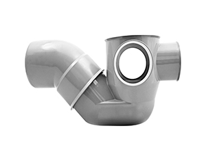 3-Way Pipe Trap
