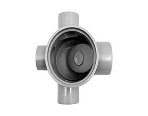 4-Way Pipe Trap