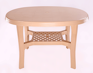 Oval With Shelf